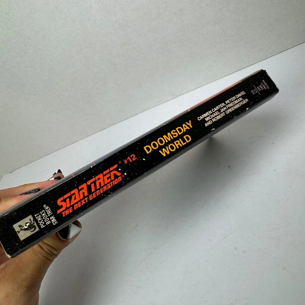 Star Trek The Next Generation‎ Doomsday World Novel 12 Pocket Books